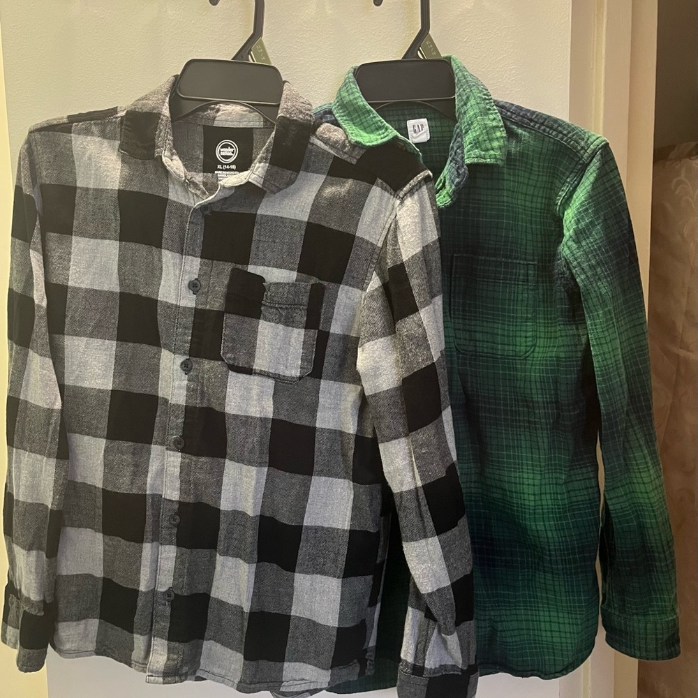 GAP and Wonder Nation Boys Button Down Shirts